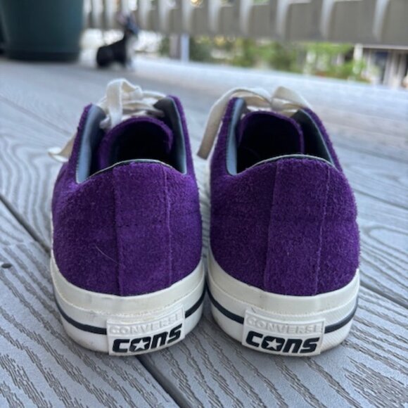 Converse Cons Purple Suede AS-1 Pro 8.5 Women - Picture 3 of 6